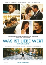 Filmplakat Was ist Liebe wert - Materialists (Montagsfilm)