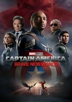 Filmplakat Captain America: Brave New World