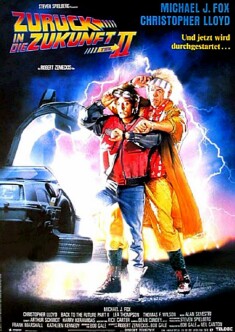 Filmplakat Zurück In Die Zukunft II
